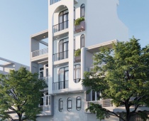 THIẾT KẾ - THI CÔNG NHÀ PHỐ HIỆN ĐẠI - NHÀ CHỊ SAN 