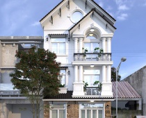 NP0060 NHÀ PHỐ CỔ ĐIỂN 3 TẦNG