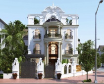 BT0521 BIỆT THỰ CỔ ĐIỂN 4 TẦNG