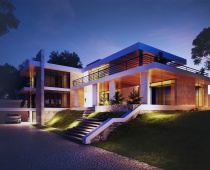 BT0522 BIỆT THỰ HIỆN ĐẠI 2 TẦNG