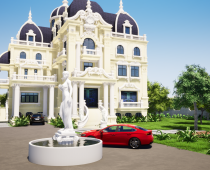 BT0529 BIỆT THỰ CỔ ĐIỂN 3 TẦNG