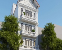 NP0059 NHÀ PHỐ CỔ ĐIỂN 4 TẦNG