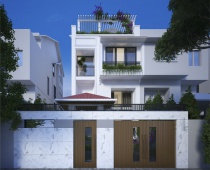 NP0054 NHÀ PHỐ HIỆN ĐẠI 4 TẦNG