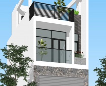 NP0070 NHÀ PHỐ HIỆN ĐẠI 3 TẦNG