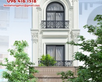 NP0073 NHÀ PHỐ CỔ ĐIỂN 3 TẦNG